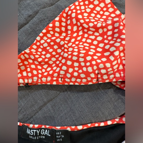 Wild Waters Animal Lace-Up Bikini Set - Picture 9 of 11